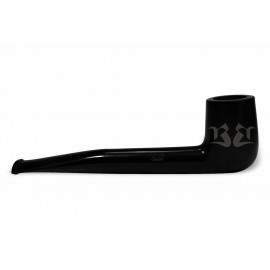 Cachimbo Bertoldi Elite Grande Longo Preto Peça Única